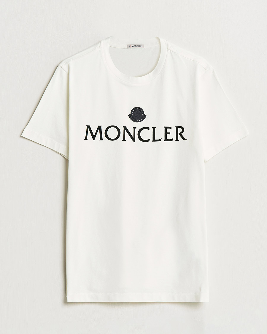Herren | T-Shirts | Moncler | Lettering T-Shirt White