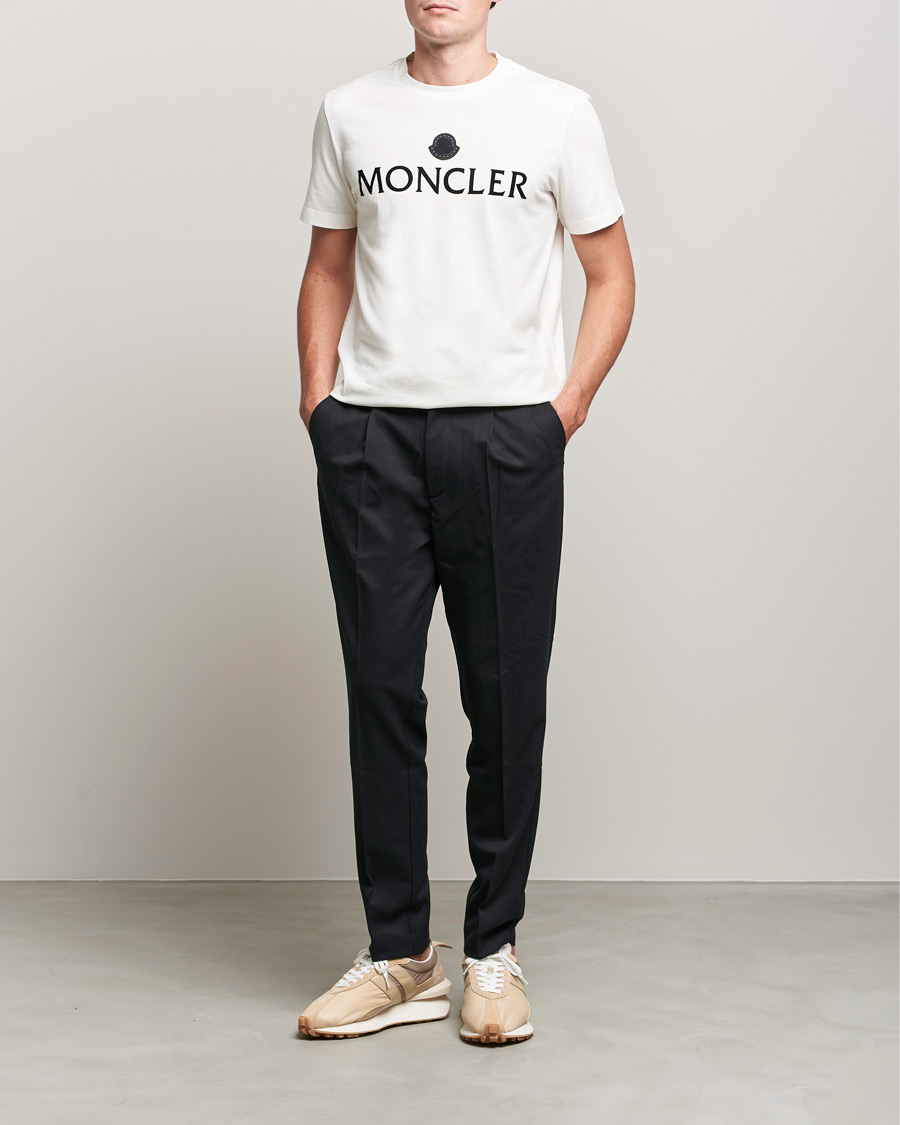 Herren | Moncler | Moncler | Lettering T-Shirt White