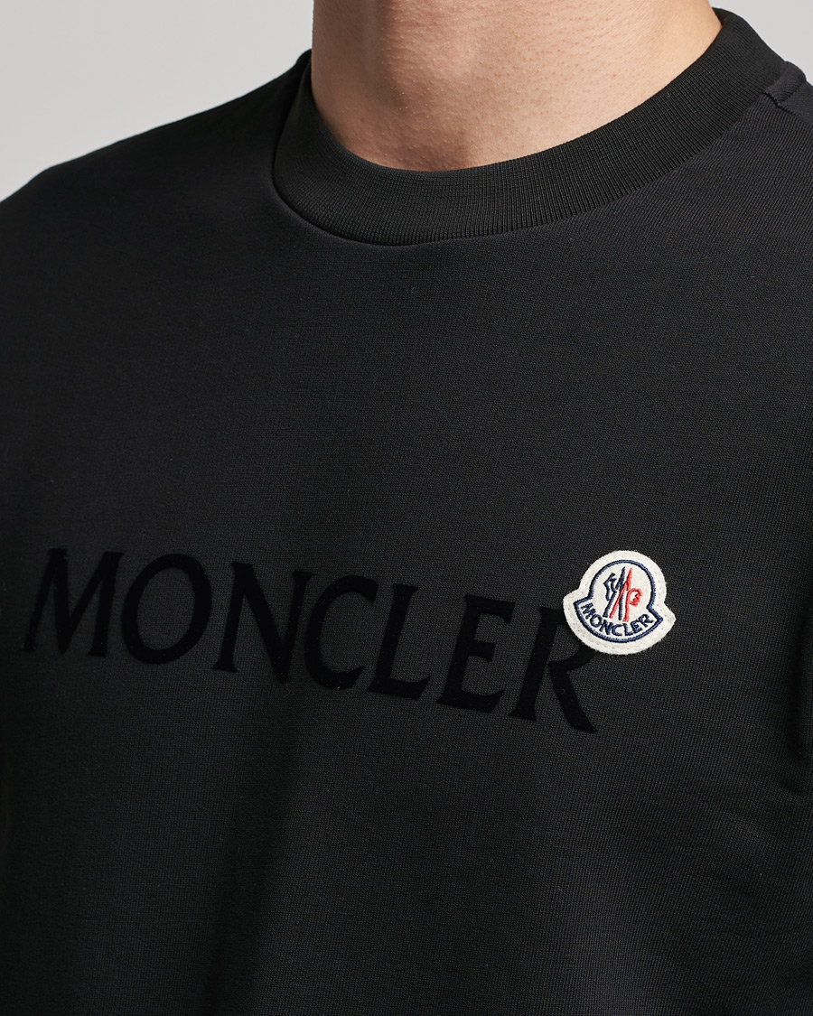 Herren | Pullover | Moncler | Logo Patch Sweatshirt Black