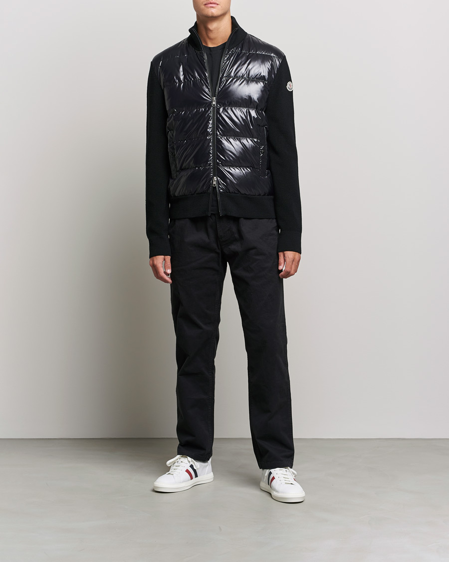 Herren | Pullover | Moncler | Zip Down Cardigan Black