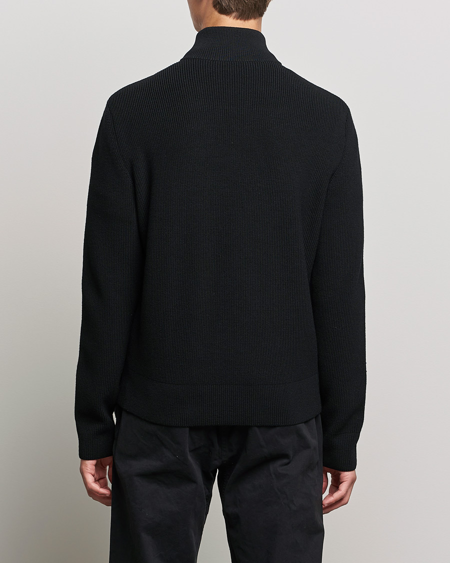 Herren | Pullover | Moncler | Zip Down Cardigan Black