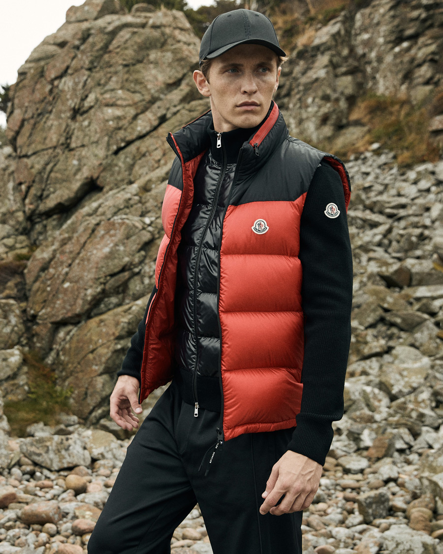 Herren | Pullover | Moncler | Zip Down Cardigan Black