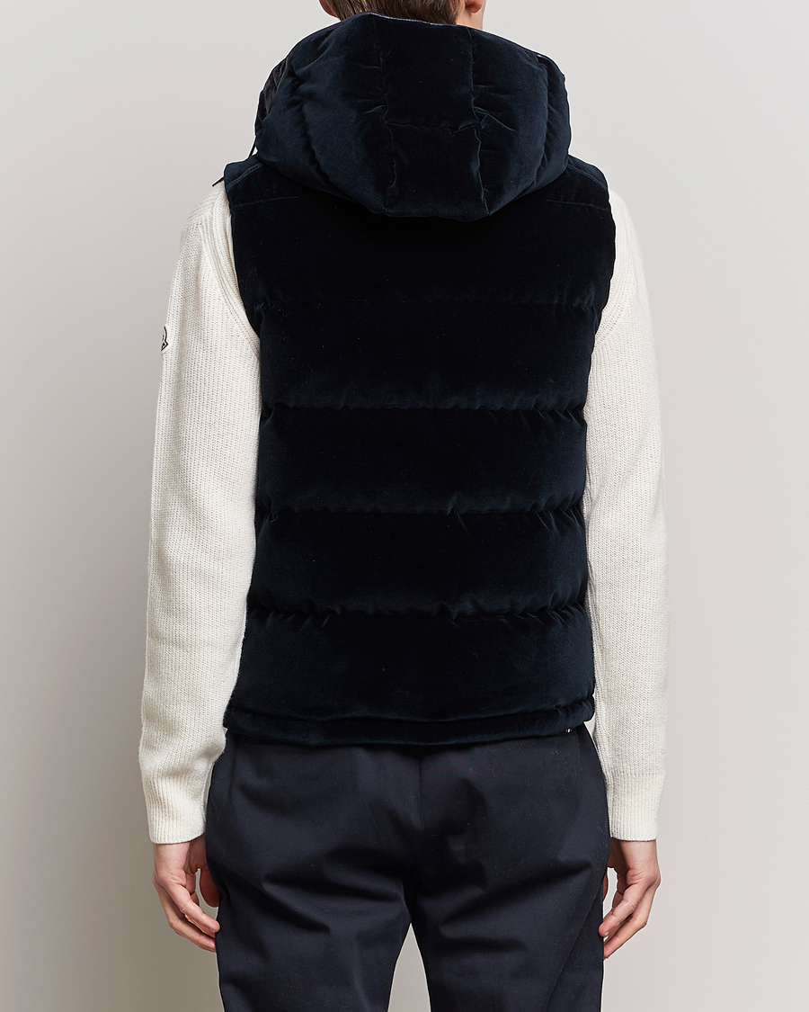 Herren | Jacken | Moncler | Vexin Velvet Down Vest Dark Blue
