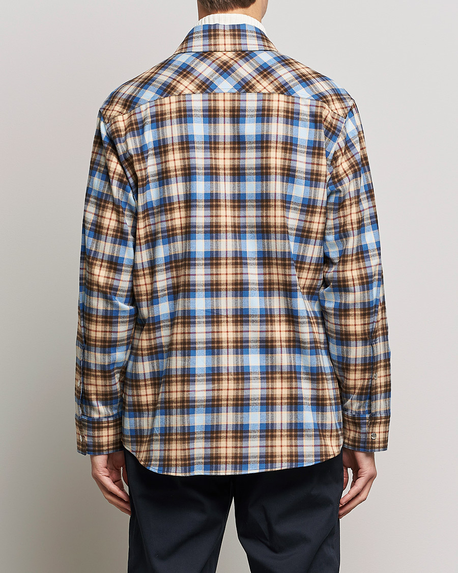 Herren | Hemden | Moncler | Checked Overshirt Beige
