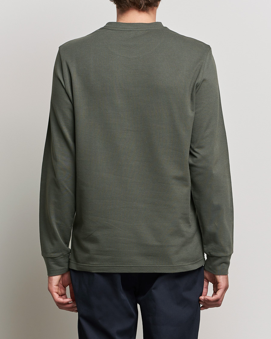 Herren | T-Shirts | Moncler | Long Sleeve Logo Patch T-Shirt Grey