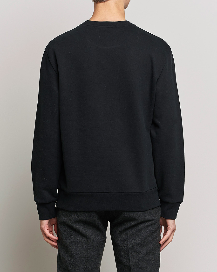 Herren | Pullover | Ralph Lauren Purple Label | Lux Fleece Bear Sweatshirt Black
