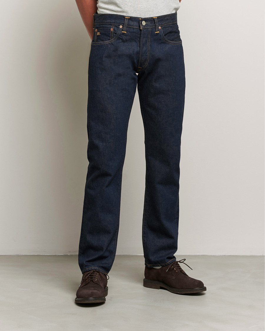 Herren | Jeans | RRL | Slow Straight 5-Pocket Denim Once Washed