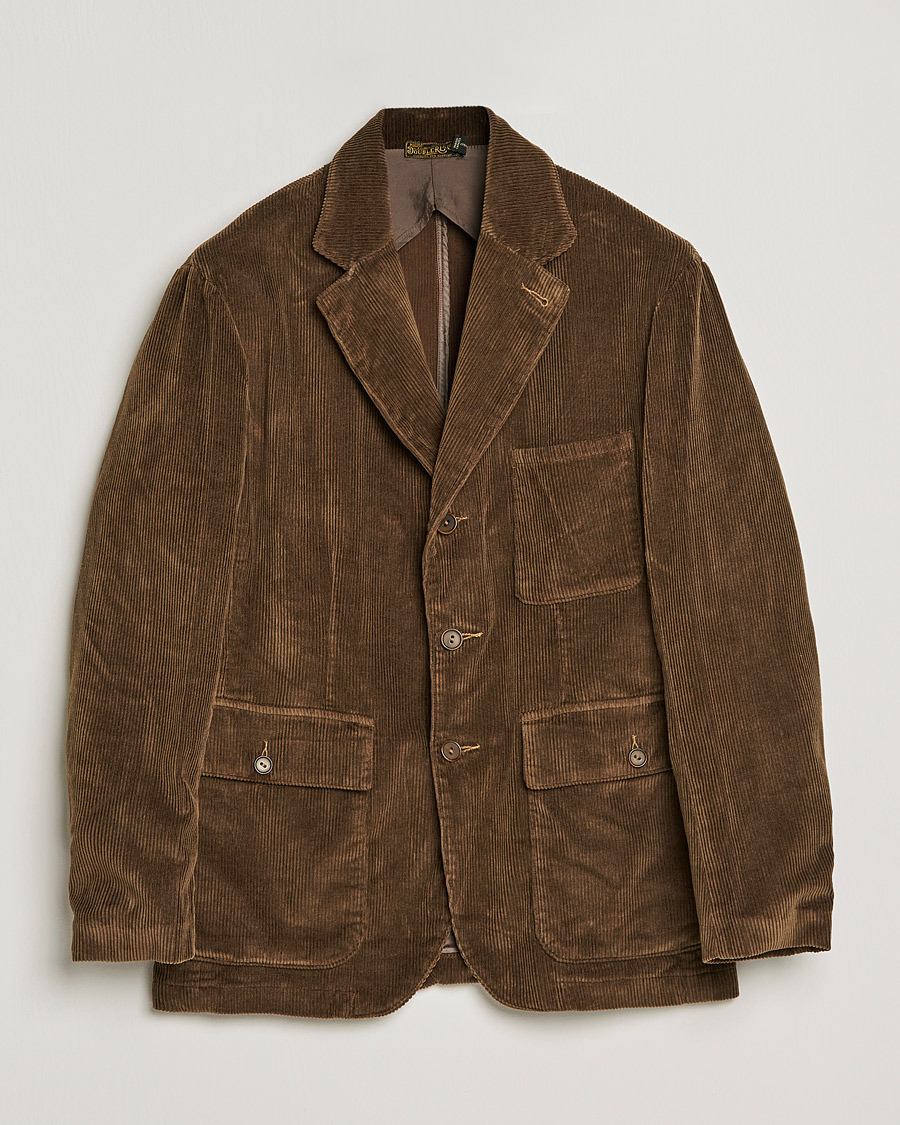 Herren | Cordsakko | RRL | Stowford Corduroy Jacket Vintage Brown