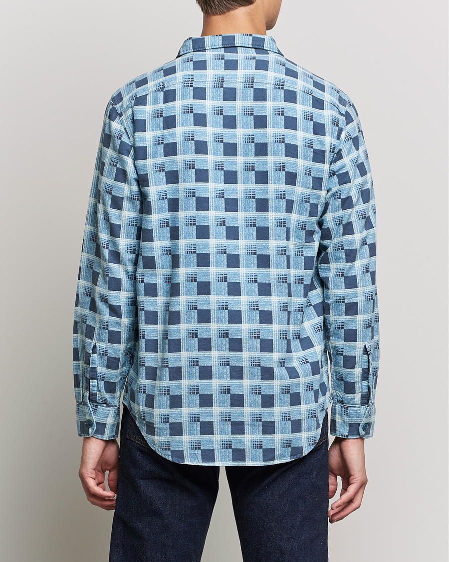 Herren | Hemden | RRL | Universal Camp Shirt Blue Check