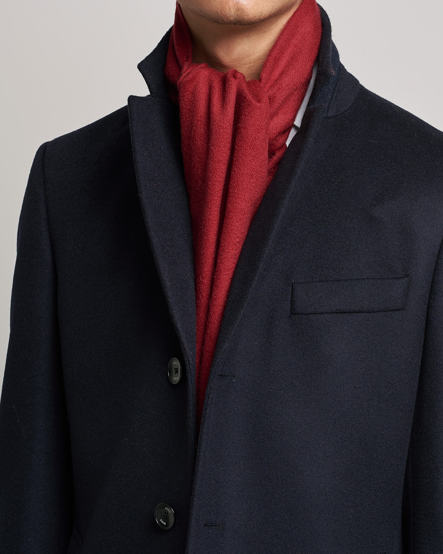 Herren | Johnstons of Elgin | Johnstons of Elgin | Cashmere Scarf Wine