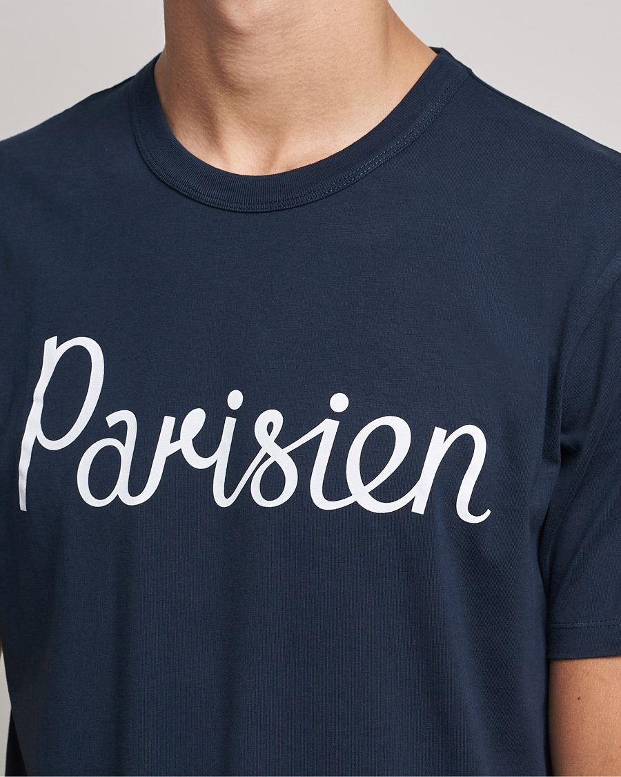 Herren | T-Shirts | Maison Kitsuné | Parisien Tee Navy