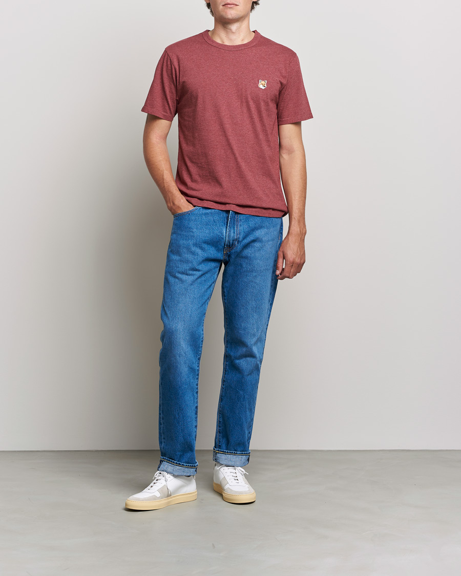 Herren | T-Shirts | Maison Kitsuné | Fox Head Tee Wine