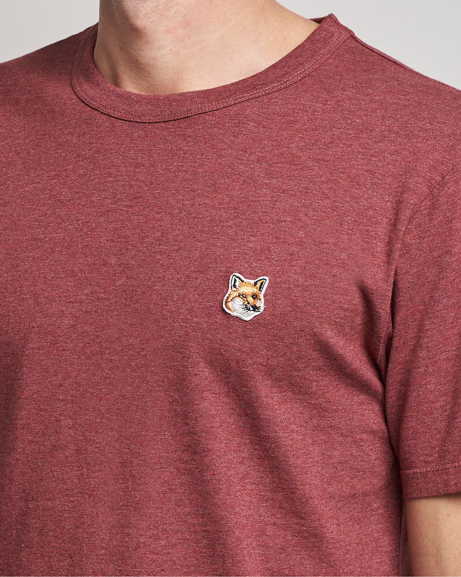 Herren | T-Shirts | Maison Kitsuné | Fox Head Tee Wine