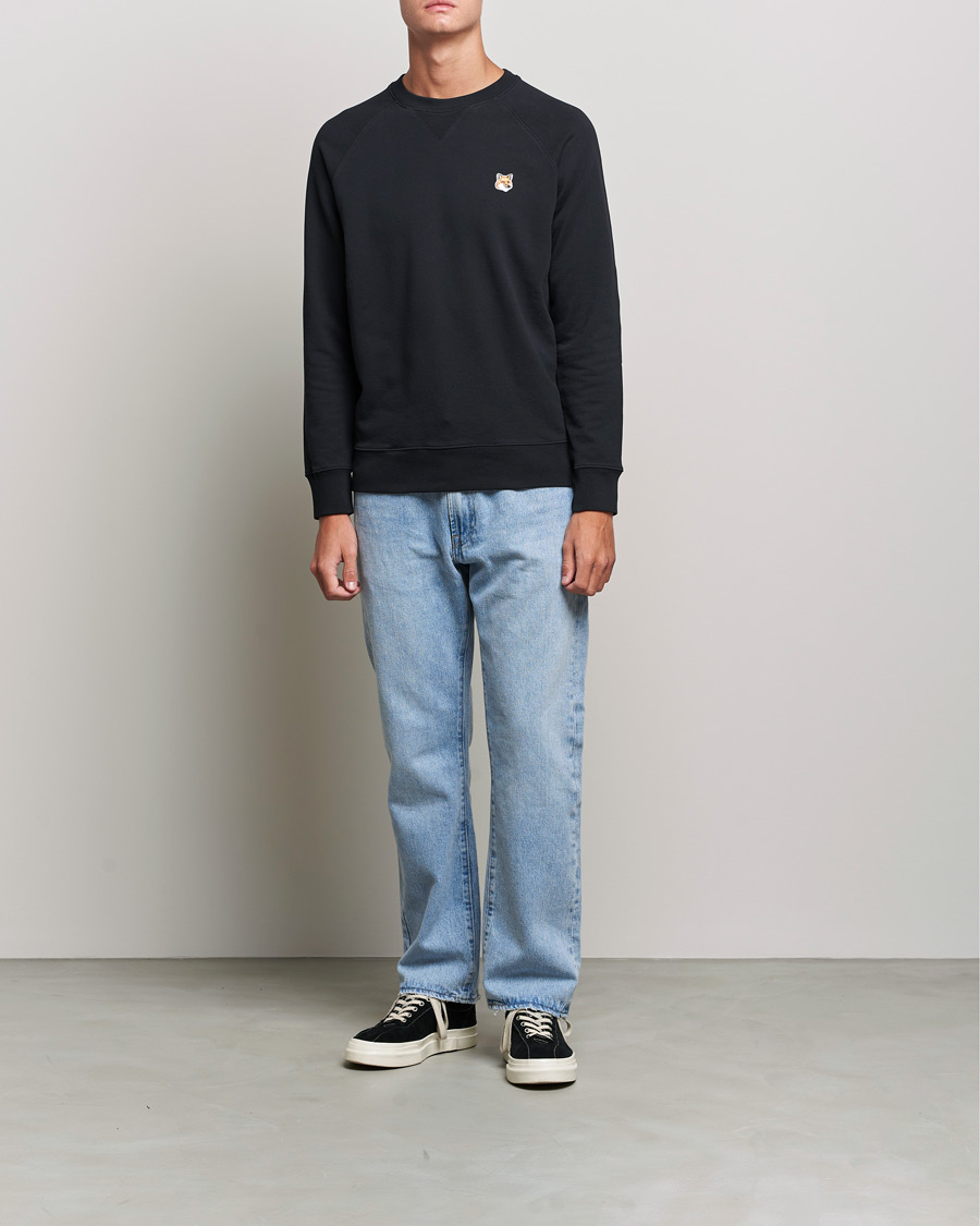 Herren | Pullover | Maison Kitsuné | Fox Head Sweatshirt Black