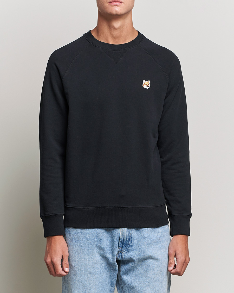 Herren |  | Maison Kitsuné | Fox Head Sweatshirt Black