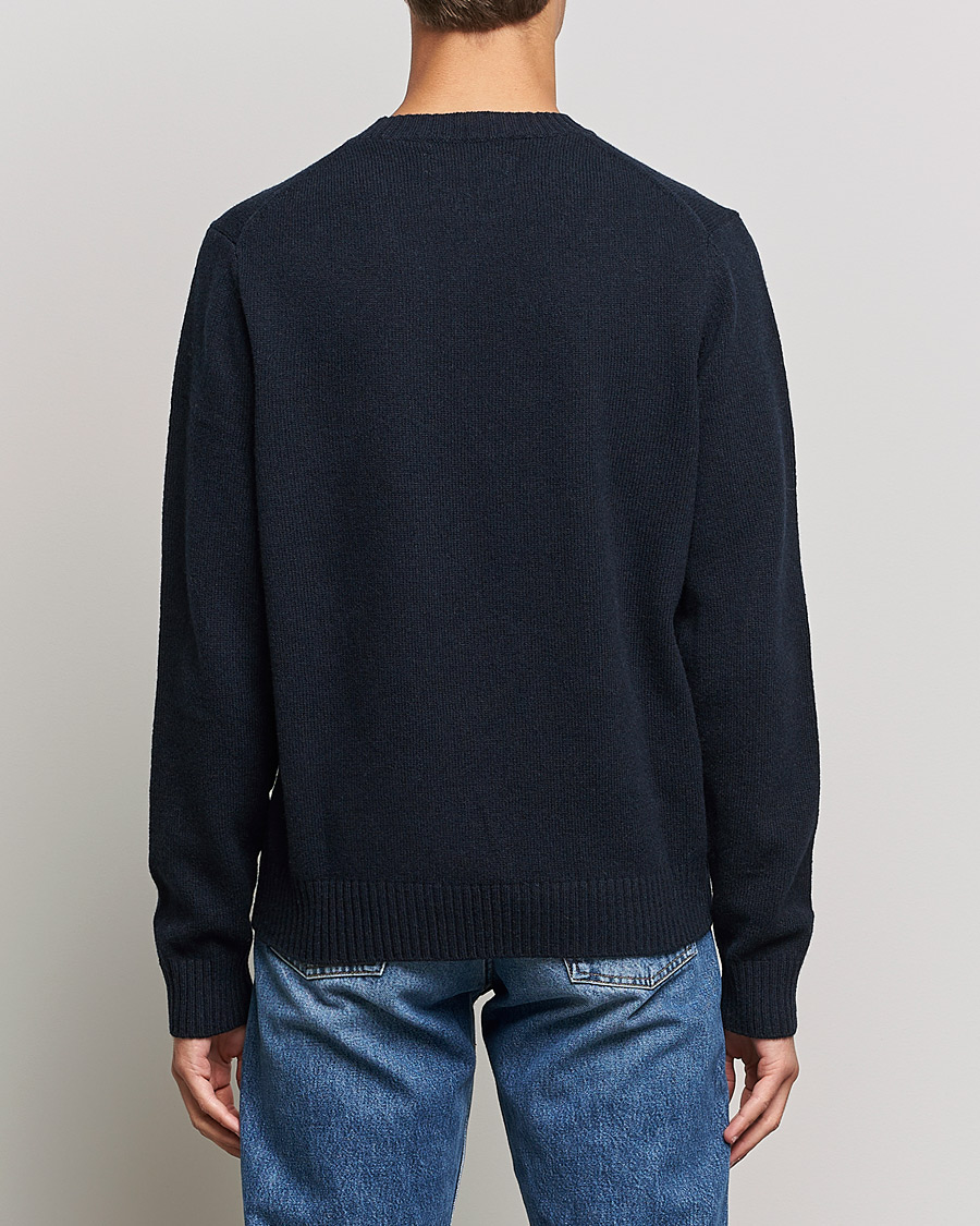 Herren | Pullover | Samsøe Samsøe | Sylli Wool Crew Neck Salute Navy