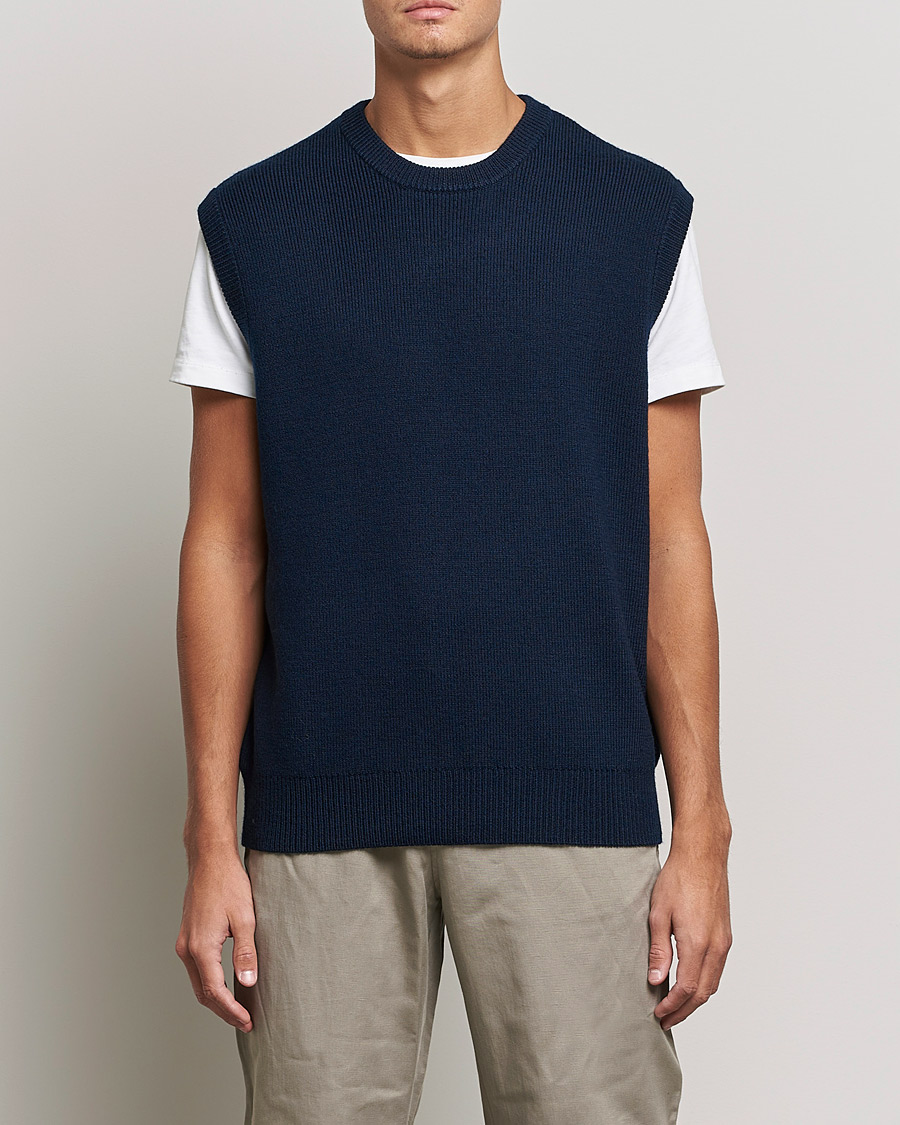 Herren | Pullover | Samsøe Samsøe | Samsøe & Samsøe Jack Wool Knitted Vest Salute