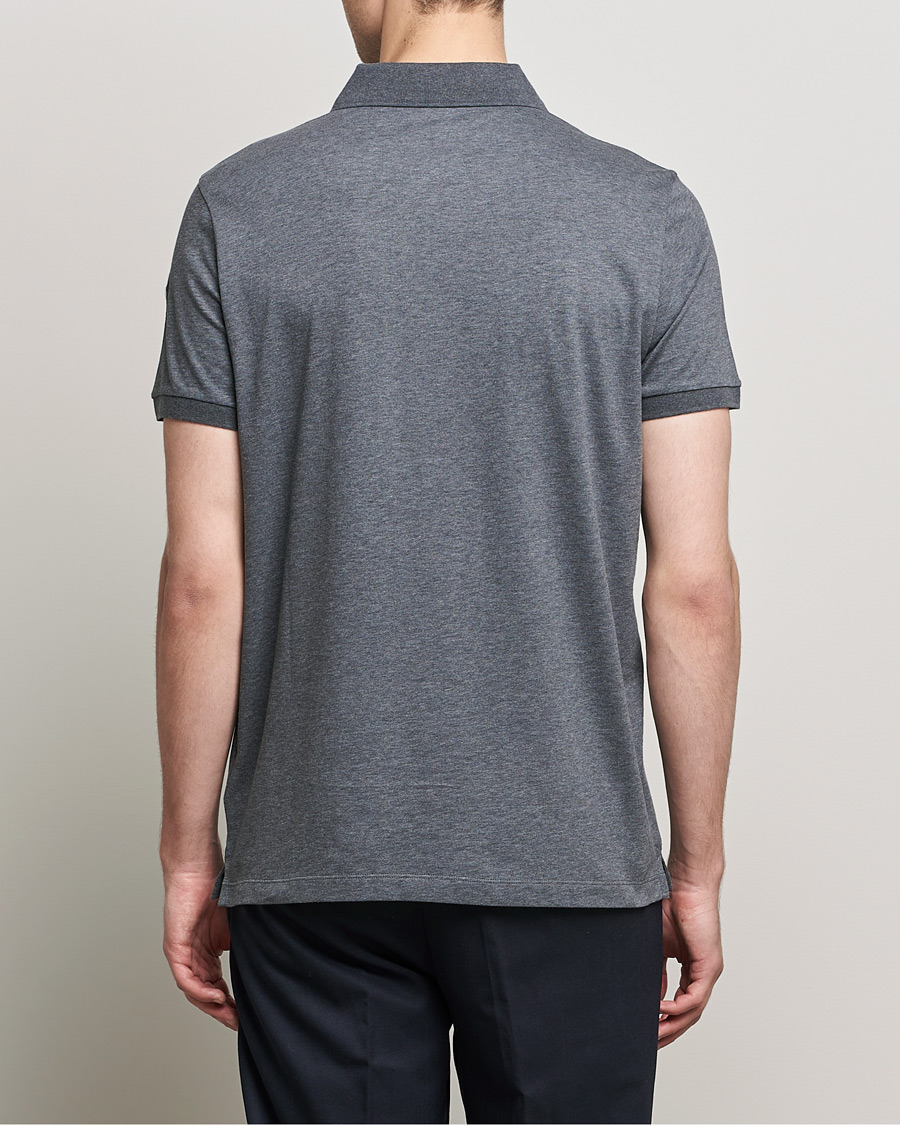 Herren | Poloshirts | Moncler | Tricolore Rib Polo Black