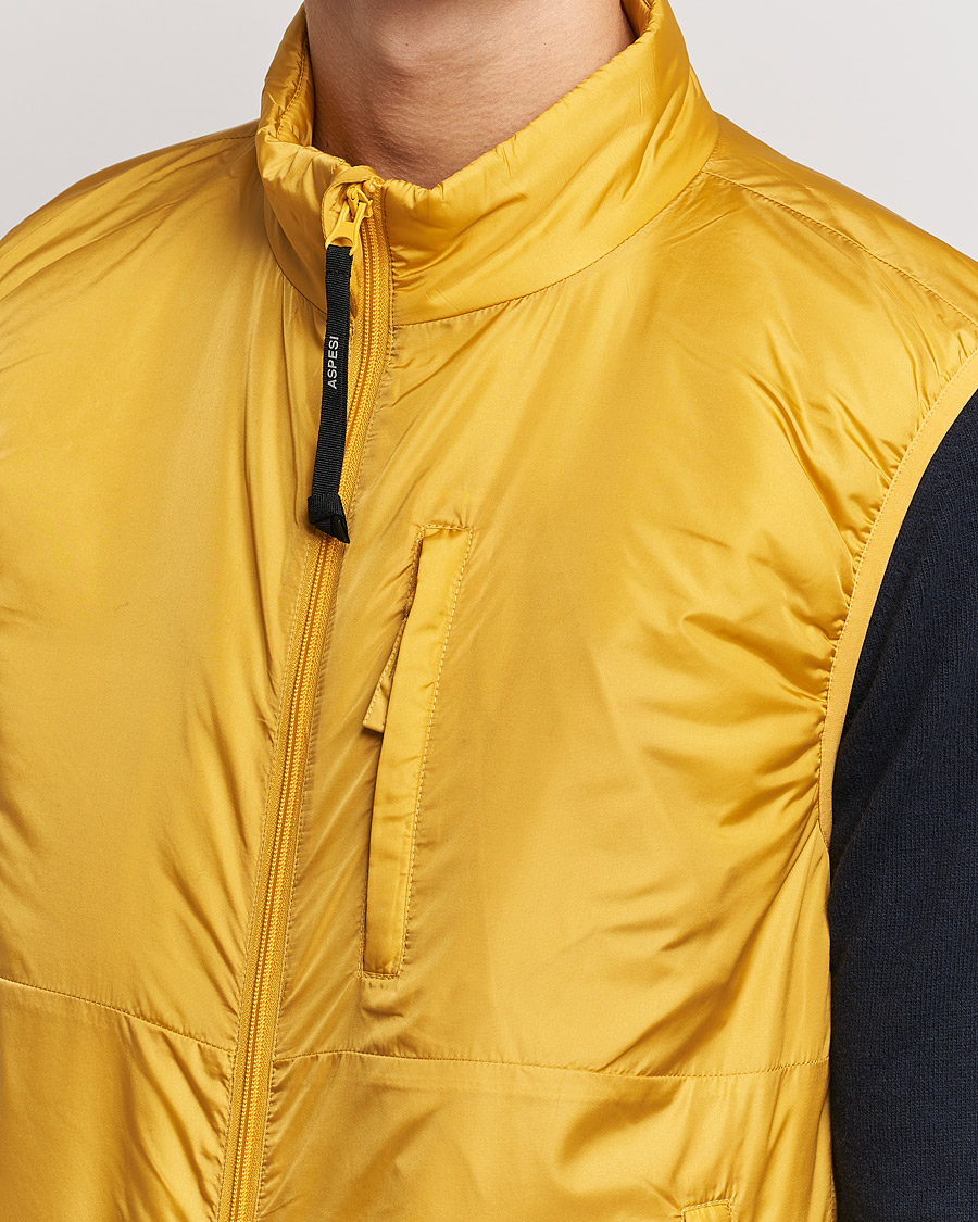 Herren | Westen | Aspesi | Jil Padded Vest Yellow