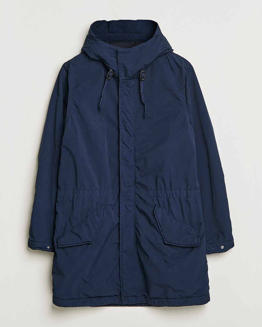 Herren | Jacken | Aspesi | Parkettone Garment Dyed Jacket Navy