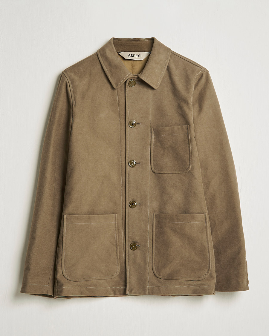 Herren |  | Aspesi | Tadao Shirt Jacket Light Military