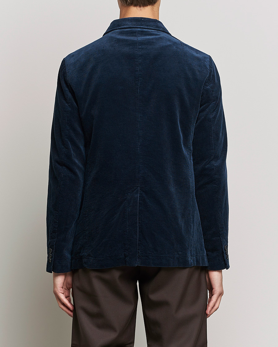 Herren | Sakkos | Aspesi | Corduroy Blazer Navy