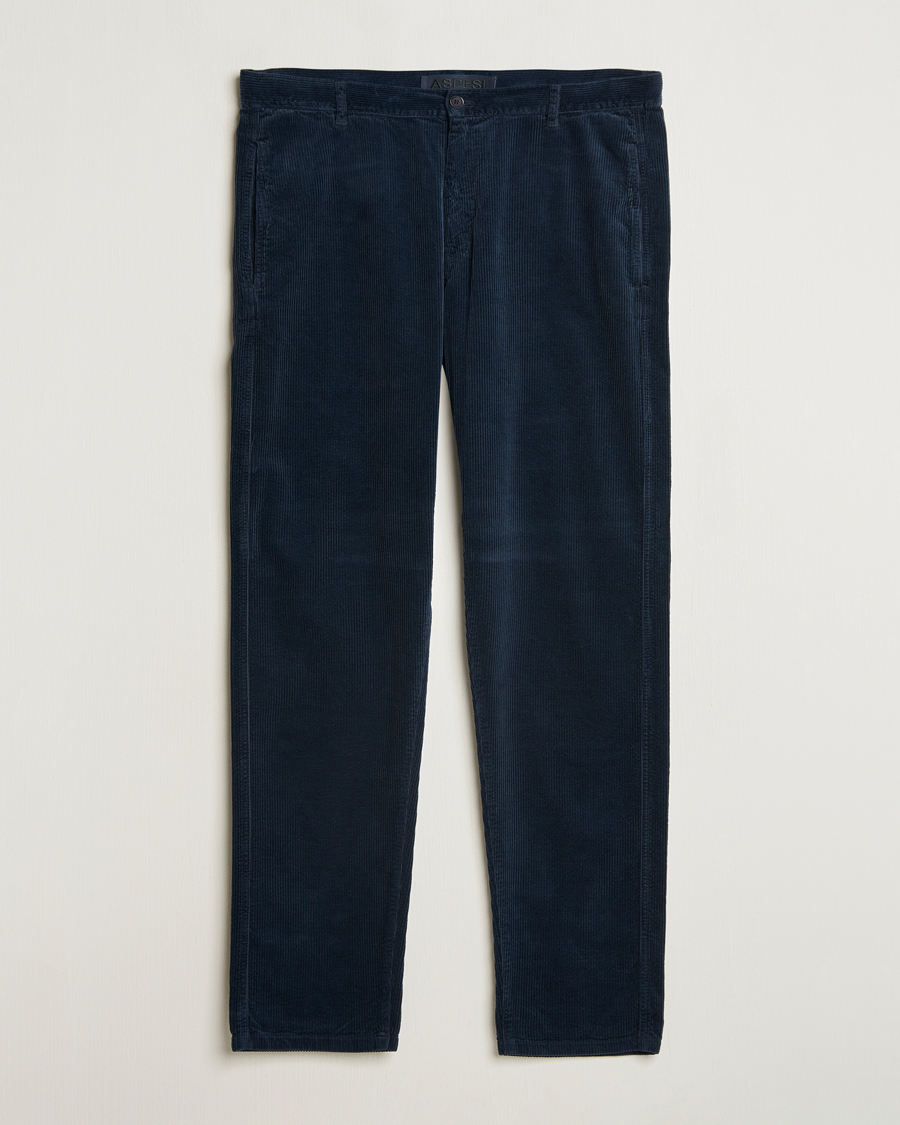 Herren | Hosen | Aspesi | Corduroy Pants Navy