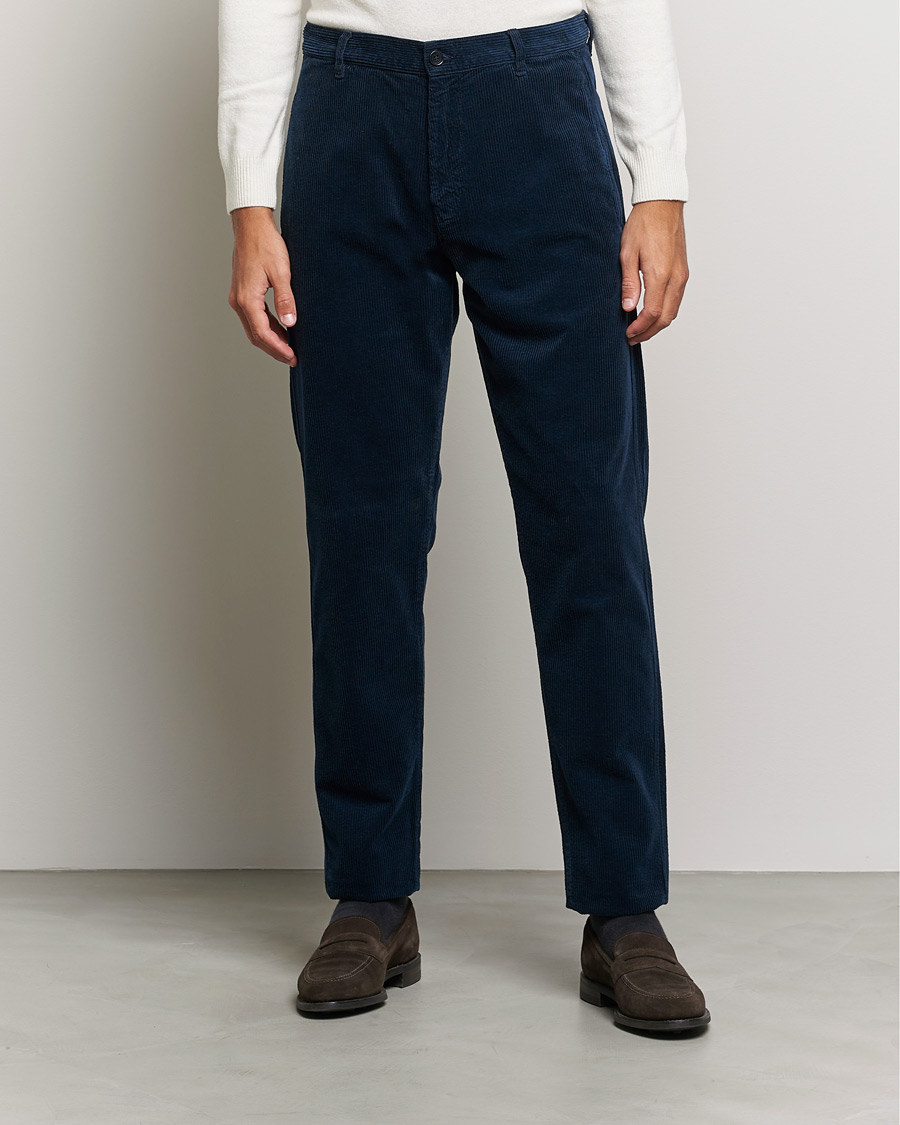 Herren | Hosen | Aspesi | Corduroy Pants Navy