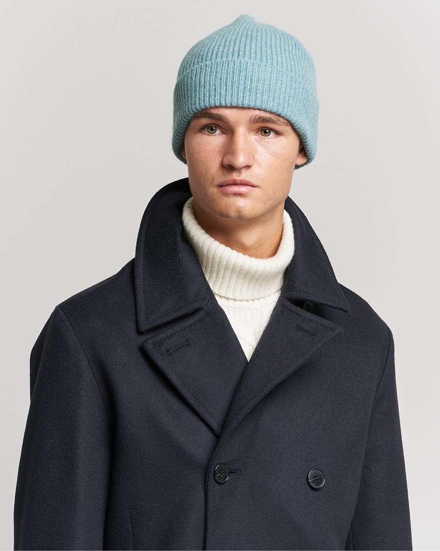 Herren | Le Bonnet Lambswool/Caregora Beanie Basil | Le Bonnet | Lambswool/Caregora Beanie Basil