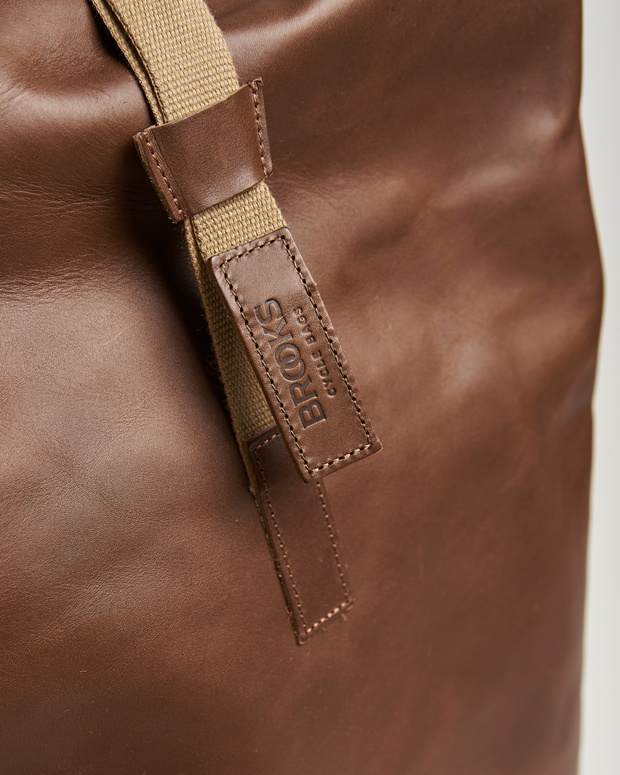 Herren | Taschen | Brooks England | Pickwick Large Leather Backpack Dark Tan