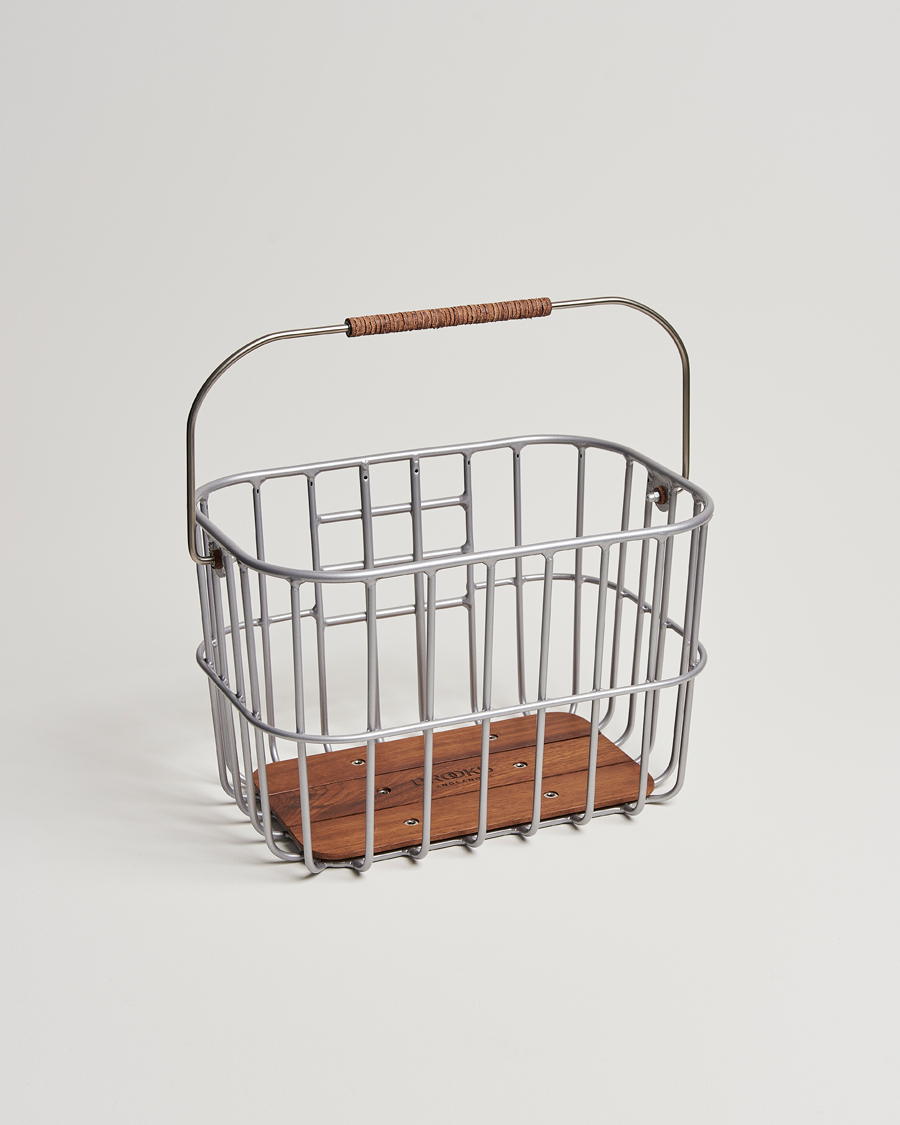 Herren | Für das Zuhause | Brooks England | Hoxton Bike Basket Aluminium
