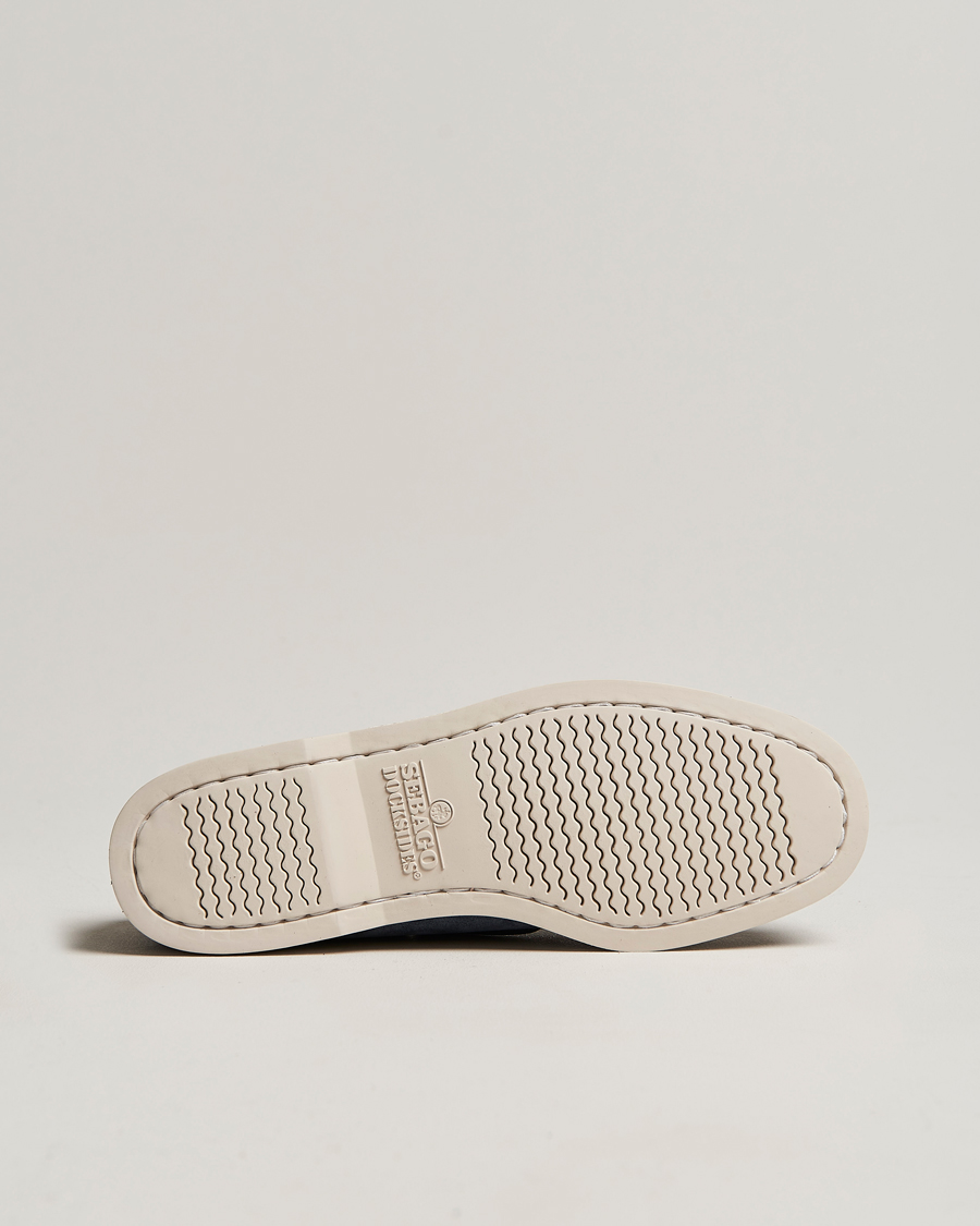 Herren | Segelschuhe | Sebago | Docksides Suede Boat Shoe Blue Navy