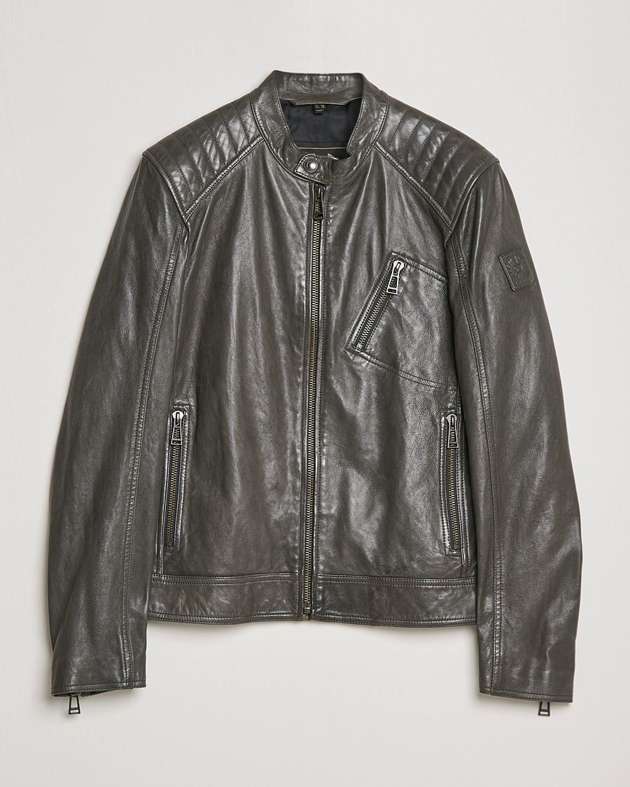 Herren | Jacken | Belstaff | V Racer 2.0 Leather Jacket Dark Grey