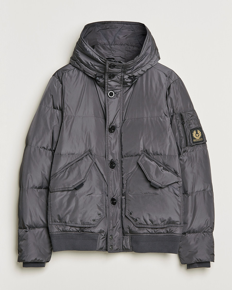 Herren | Jacken | Belstaff | Radar Hooded Down Jacket Iron