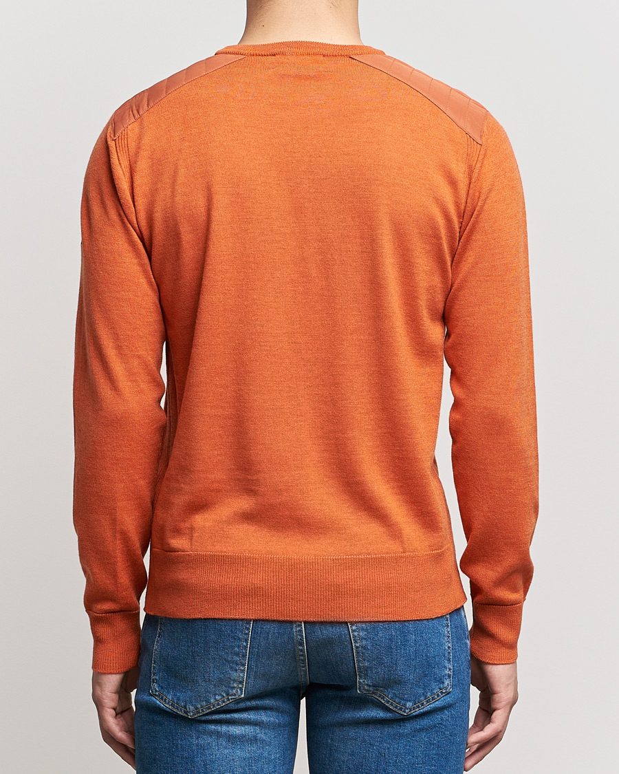 Herren | Pullover | Belstaff | Kerrigan Crew Neck Merino Sweatshirt Amber