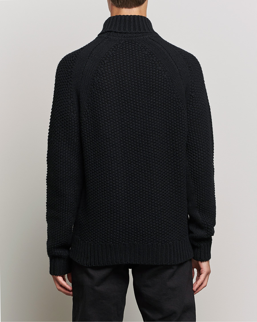 Herren | Pullover | Belstaff | Manor Wool Rollneck Black