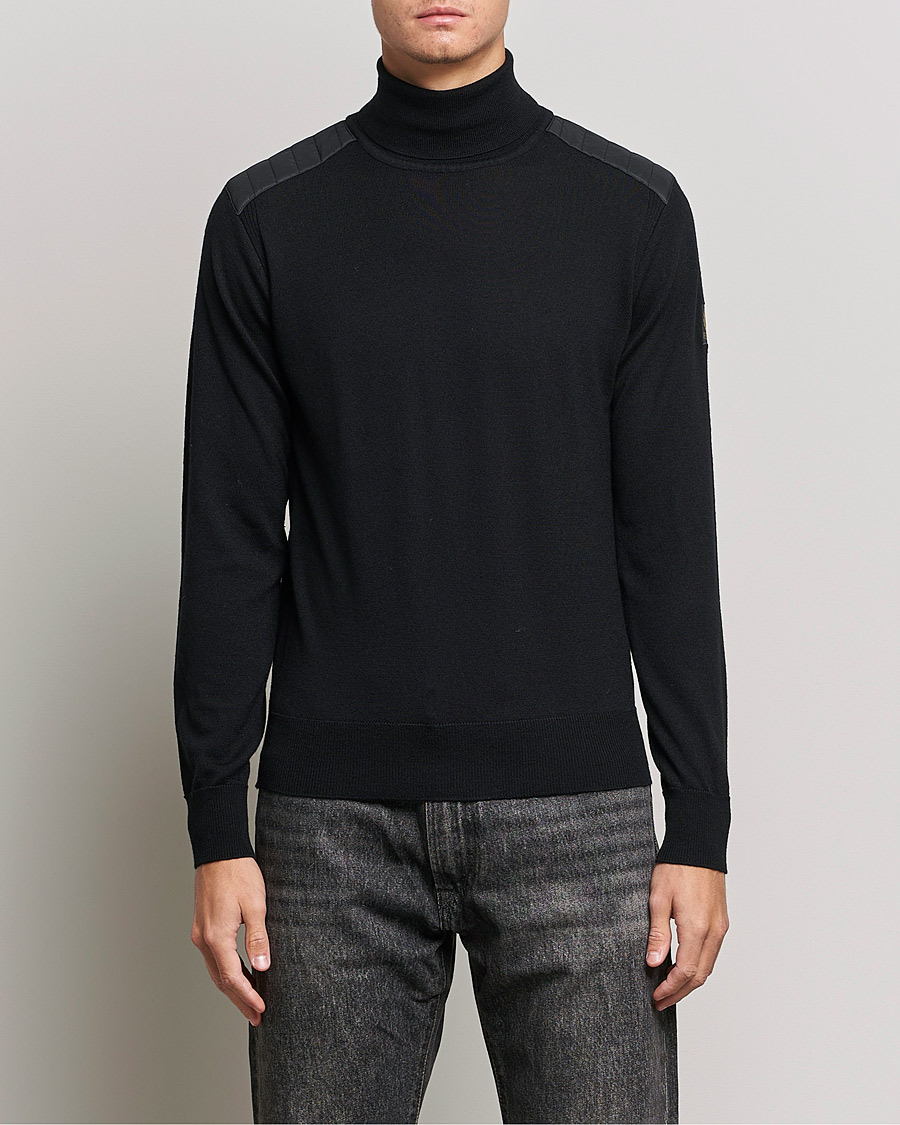 Herren | Sale kleidung | Belstaff | Kingsland Merino Rollneck Black