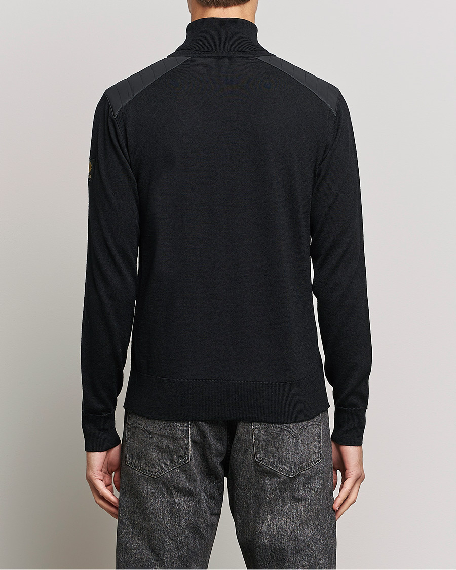 Herren | Pullover | Belstaff | Kingsland Merino Rollneck Black