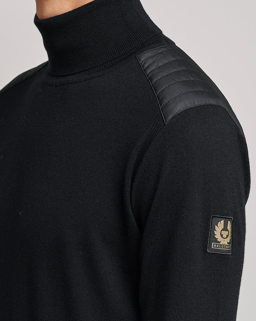 Herren | Pullover | Belstaff | Kingsland Merino Rollneck Black