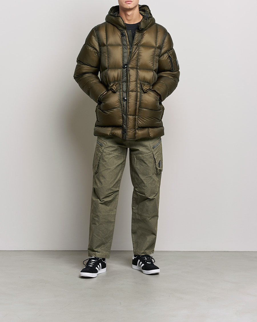 Herren | Jacken | C.P. Company | DD Shell Long Down Jacket Dark Green