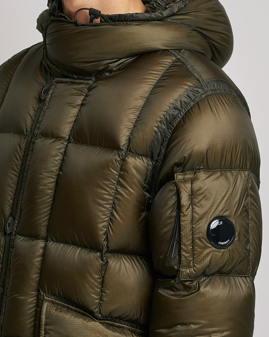 Herren | Jacken | C.P. Company | DD Shell Long Down Jacket Dark Green