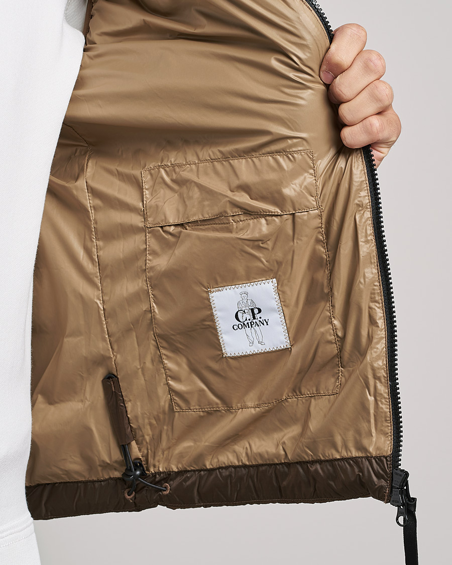Herren | Jacken | C.P. Company | DD Shell Padded Down Vest Brown