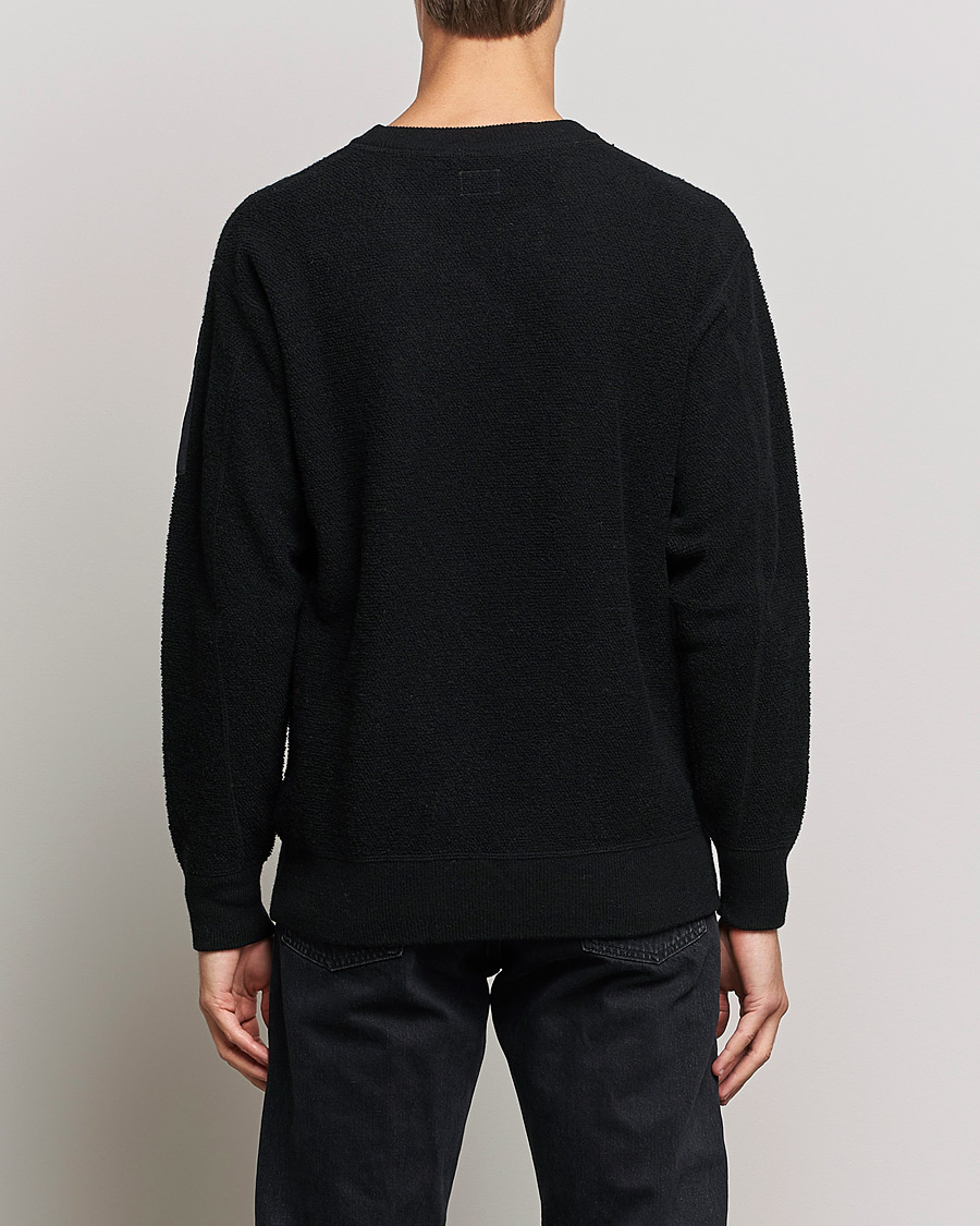 Herren | Pullover | C.P. Company | Structured Lambswool Lens Roundneck Black