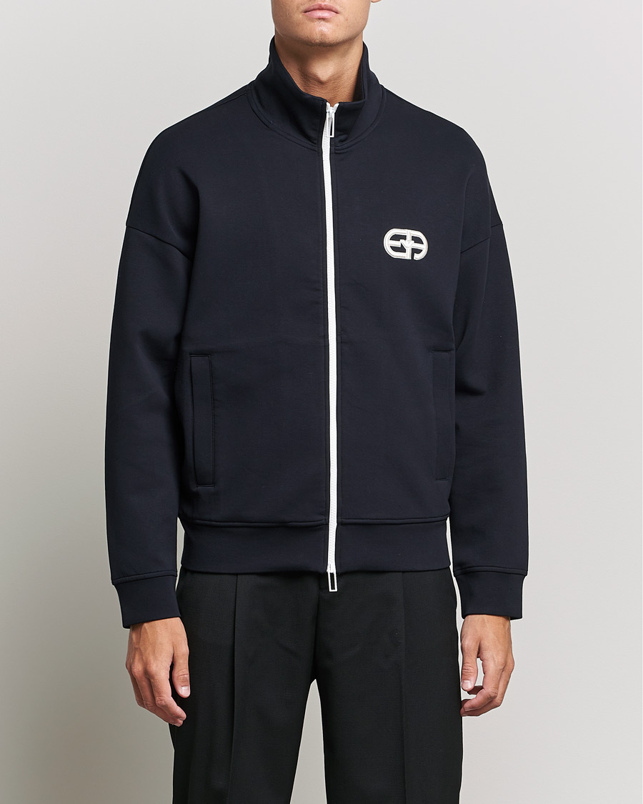 Herren | Emporio Armani | Emporio Armani | Wool Cardigan Dark Navy