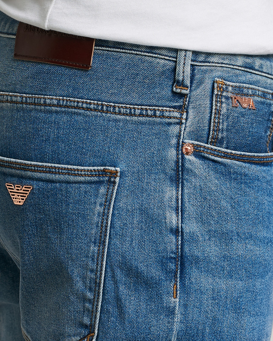 Herren | Jeans | Emporio Armani | Slim Fit Jeans Light Blue