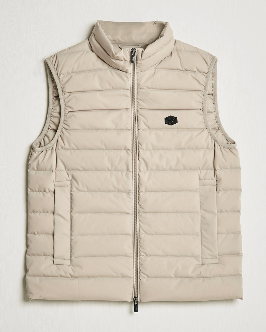 Herren | Jacken | Emporio Armani | Light Down Vest Beige