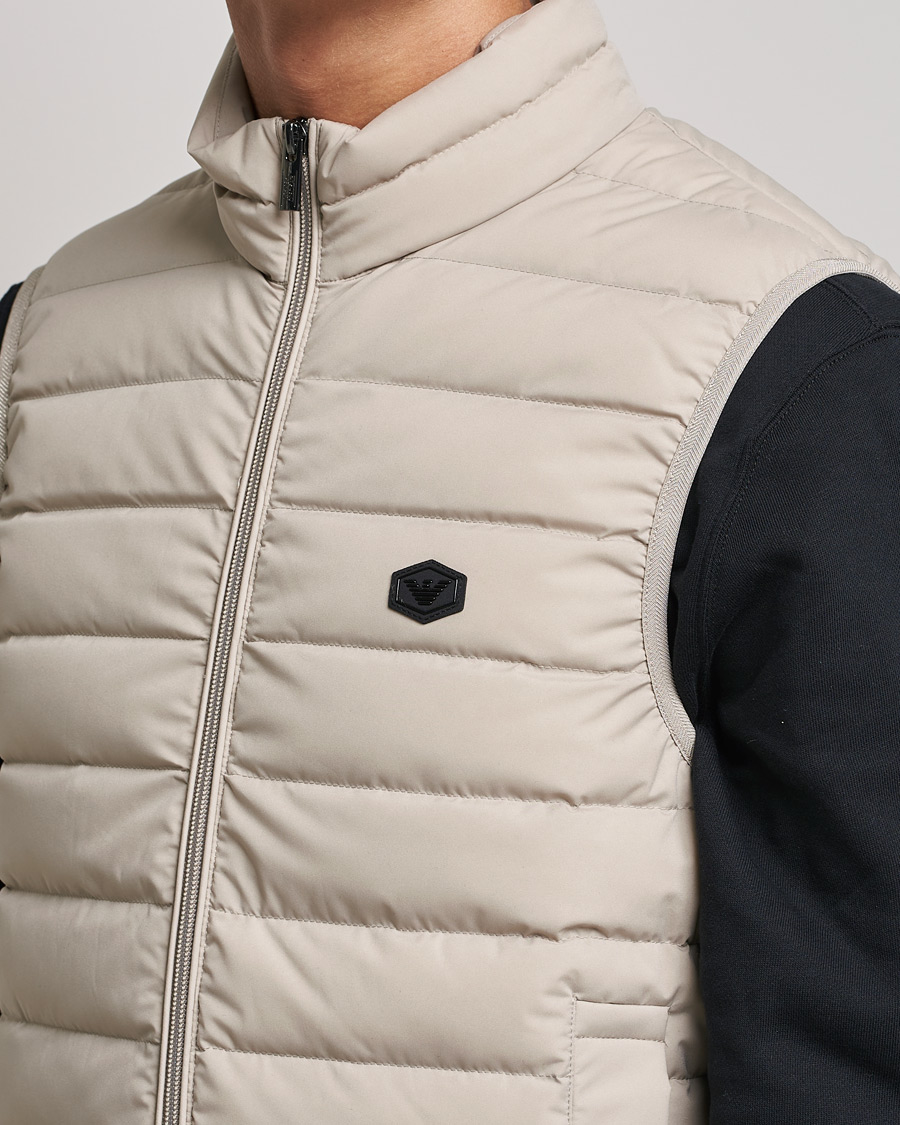 Herren | Jacken | Emporio Armani | Light Down Vest Beige