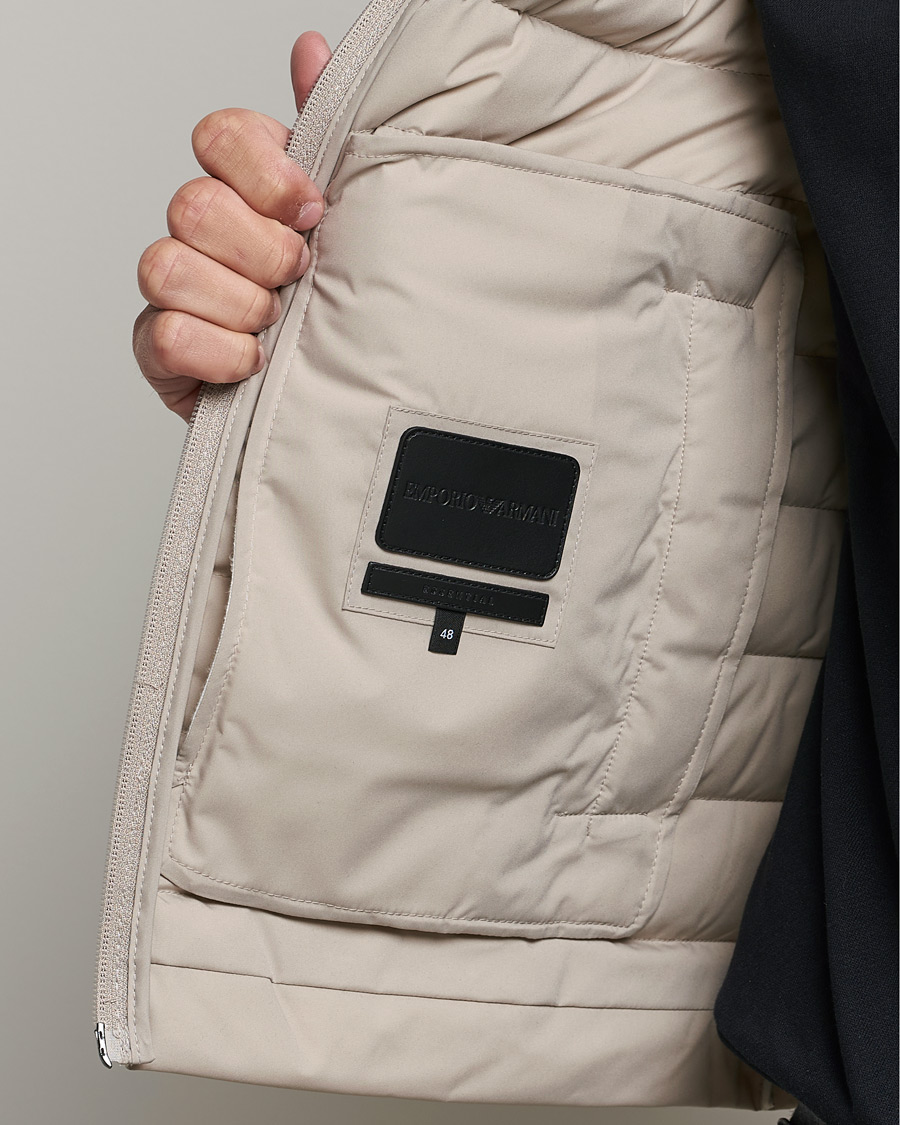 Herren | Jacken | Emporio Armani | Light Down Vest Beige