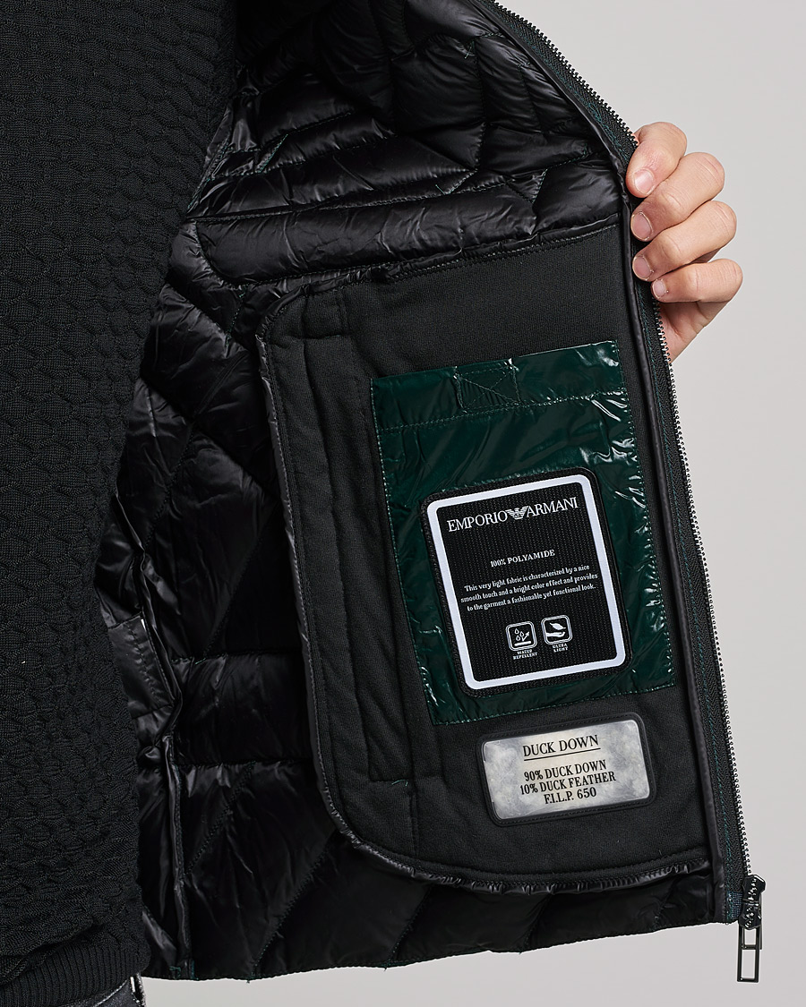 Emporio Armani Light Weight Down Jacket Green