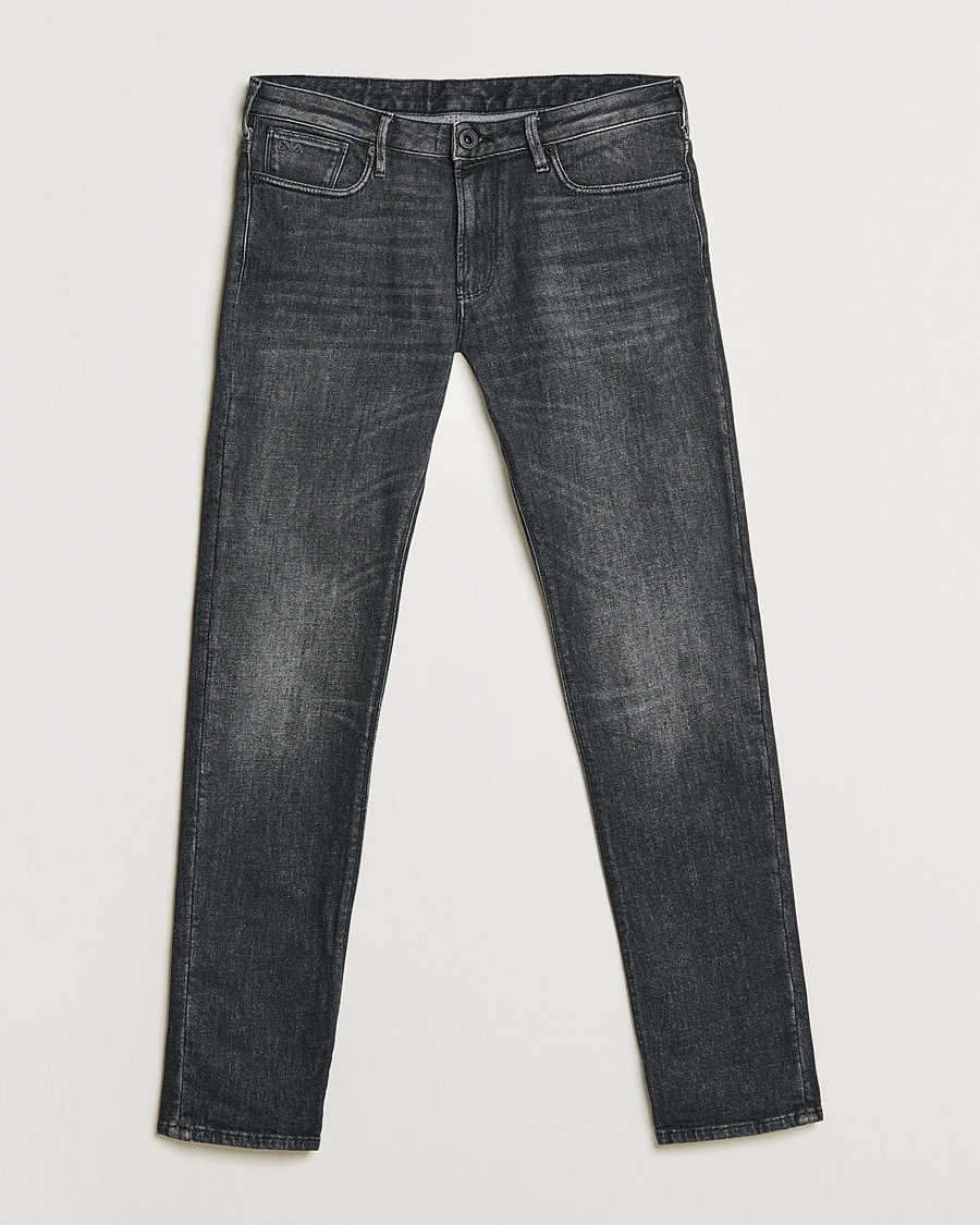 Herren | Jeans | Emporio Armani | Slim Fit Jeans Black